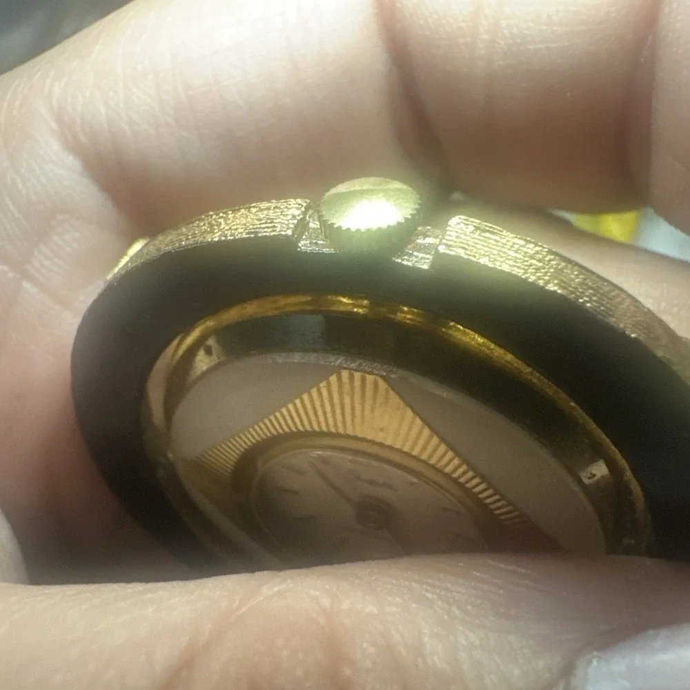 Works VTG Sheffield Shockprotected Swiss Made Manual Wind‎ Pocket Watch - Runs